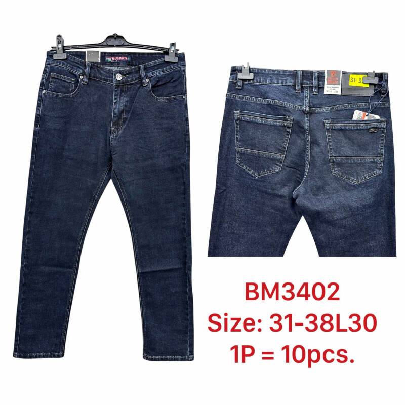 Spodnie jeansy meskie Roz 31-38, 1 Kolor .Paczka 10 szt